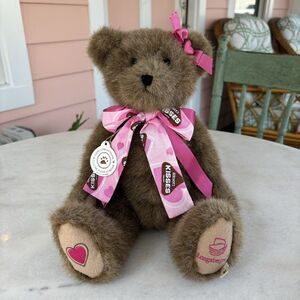RARE Boyds Bears Hershey’s Luv N. Kisses Longaberger Valentines Bear